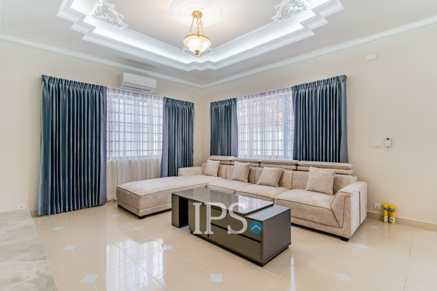 5 Bedroom Villa For Rent - BKK1, Phnom Penh