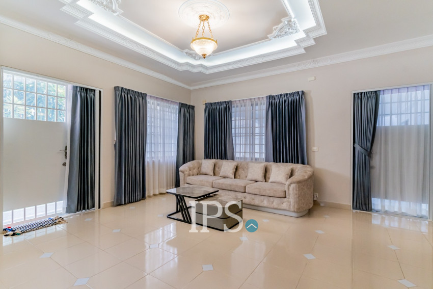 5 Bedroom Villa For Rent - BKK1, Phnom Penh