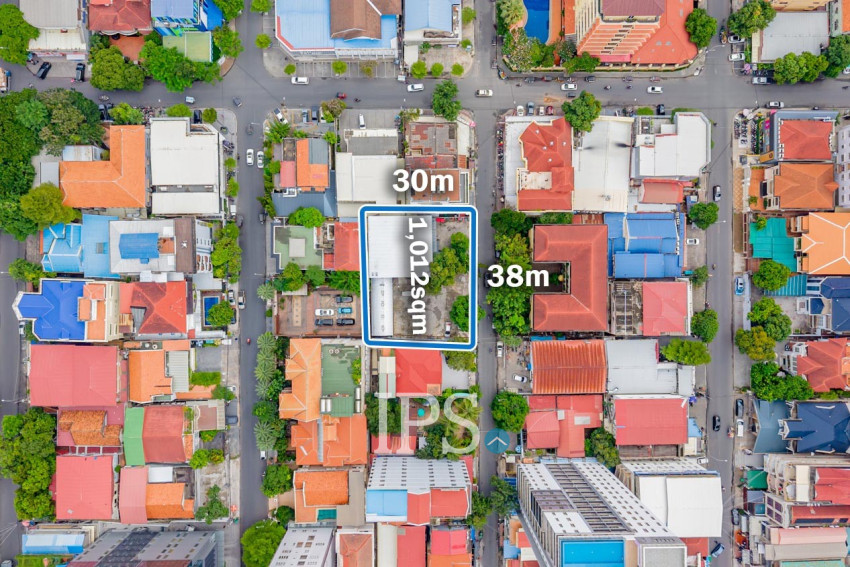 1,012 Sqm Land For Sale - BKK1, Phnom Penh