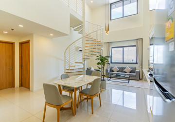 Duplex 2 Bedroom Serviced Apartment For Rent - Boeung Kak 1, Phnom Penh thumbnail