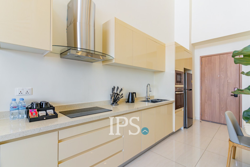 Duplex 2 Bedroom Serviced Apartment For Rent - Boeung Kak 1, Phnom Penh