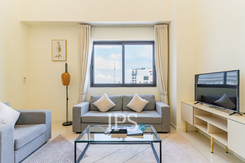 Duplex 2 Bedroom Serviced Apartment For Rent - Boeung Kak 1, Phnom Penh