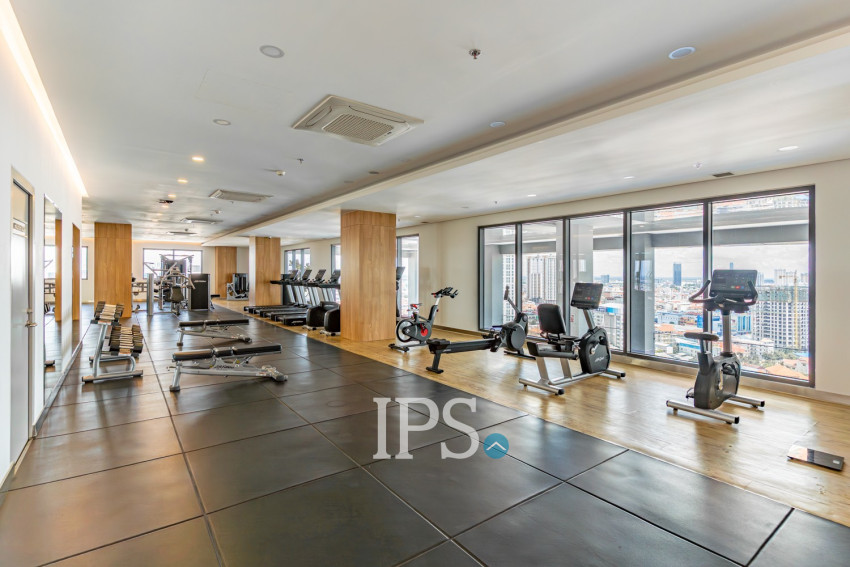 1 Bedroom Serviced Apartment For Rent - Boeung Kak 1, Phnom Penh