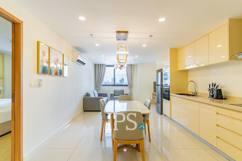 1 Bedroom Serviced Apartment For Rent - Boeung Kak 1, Phnom Penh