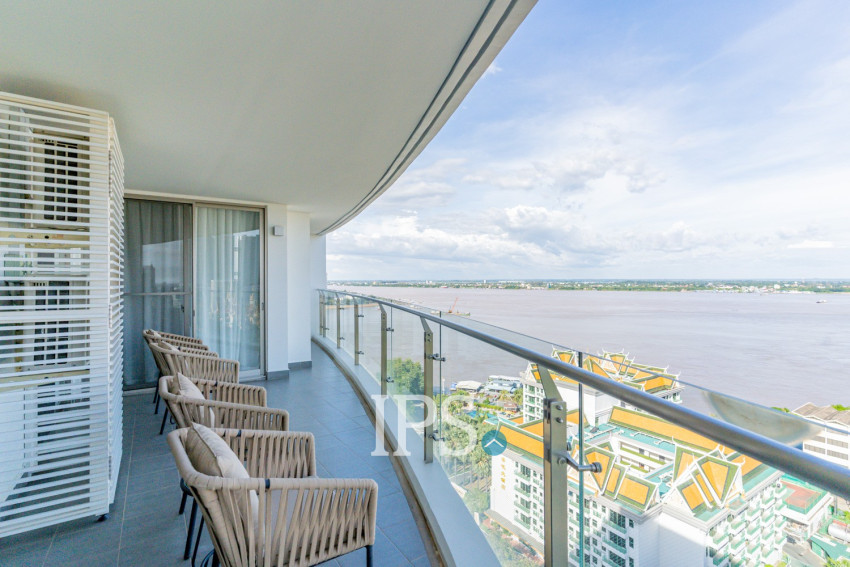 3 Bedroom Serviced Apartment For Rent - Chakto Mukh, Phnom Penh