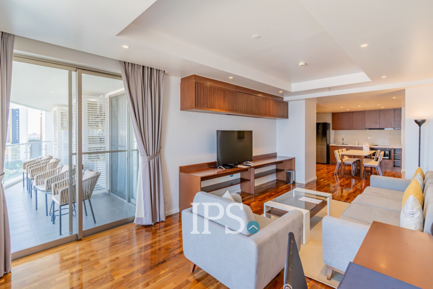 3 Bedroom Serviced Apartment For Rent - Chakto Mukh, Phnom Penh