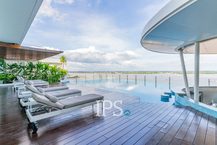 3 Bedroom Serviced Apartment For Rent - Chakto Mukh, Phnom Penh