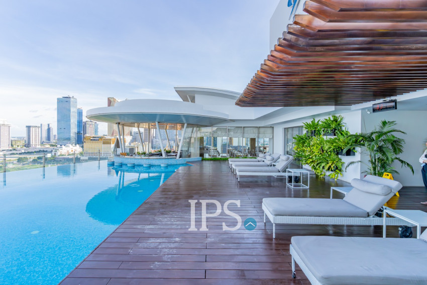 3 Bedroom Serviced Apartment For Rent - Chakto Mukh, Phnom Penh