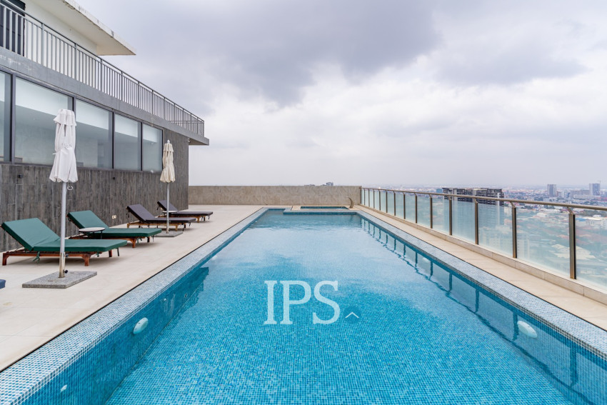 2 Bedroom Condo For Rent - Time Square 2, Boeung Kak 1, Phnom Penh