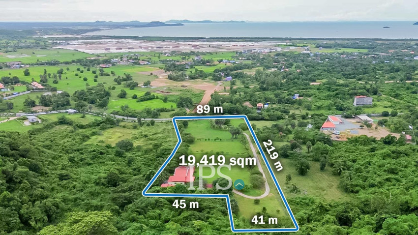 19419 Sqm Land For Sale - Kep Province, Cambodia