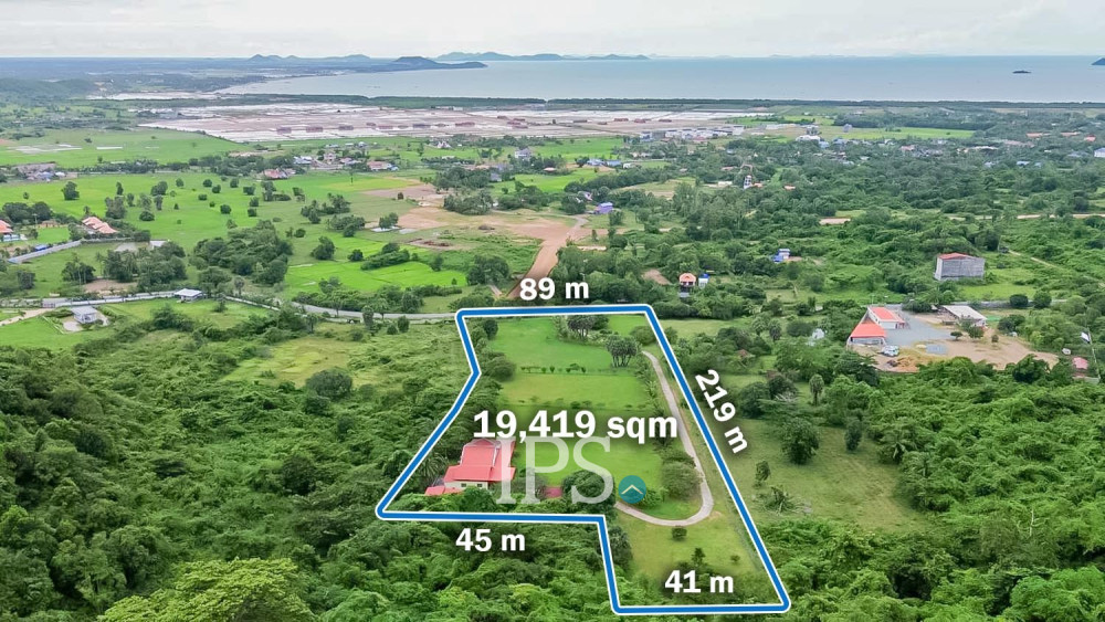 19419 Sqm Land For Sale - Kep Province, Cambodia