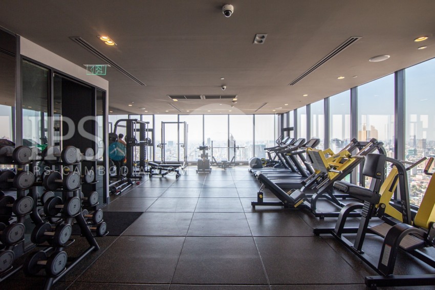 2 Bedroom Condo For Rent - The Penthouse Residence, Tonle Bassac, Phnom Penh