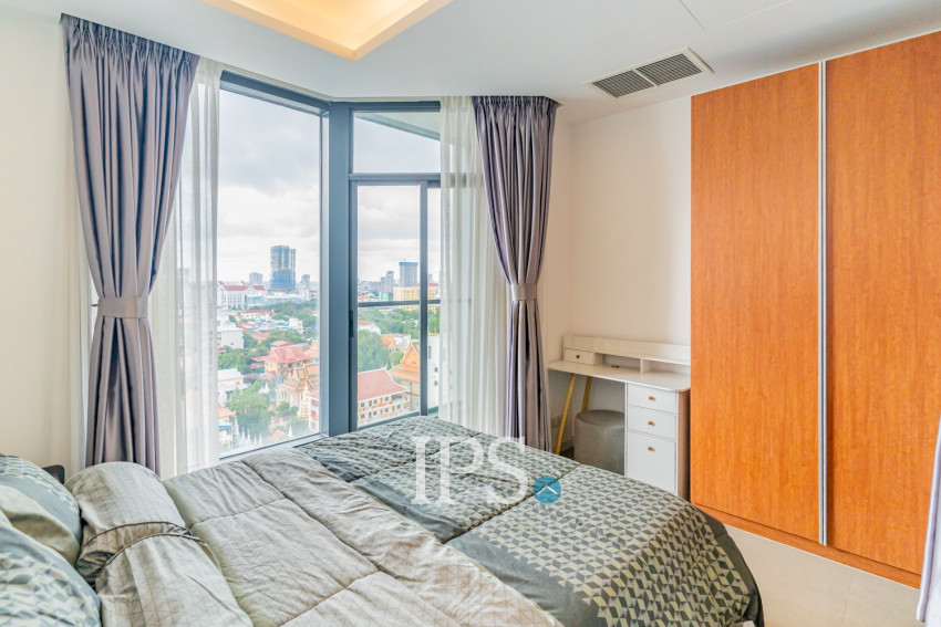 2 Bedroom Condo For Rent - The Penthouse Residence, Tonle Bassac, Phnom Penh