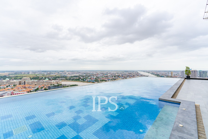 2 Bedroom Condo For Rent - The Penthouse Residence, Tonle Bassac, Phnom Penh