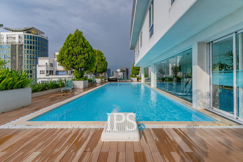 3 Bedroom Serviced Apartment For Rent - BKK1, Phnom Penh