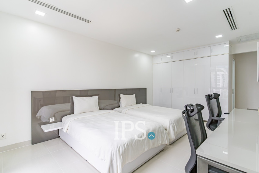 3 Bedroom Serviced Apartment For Rent - BKK1, Phnom Penh