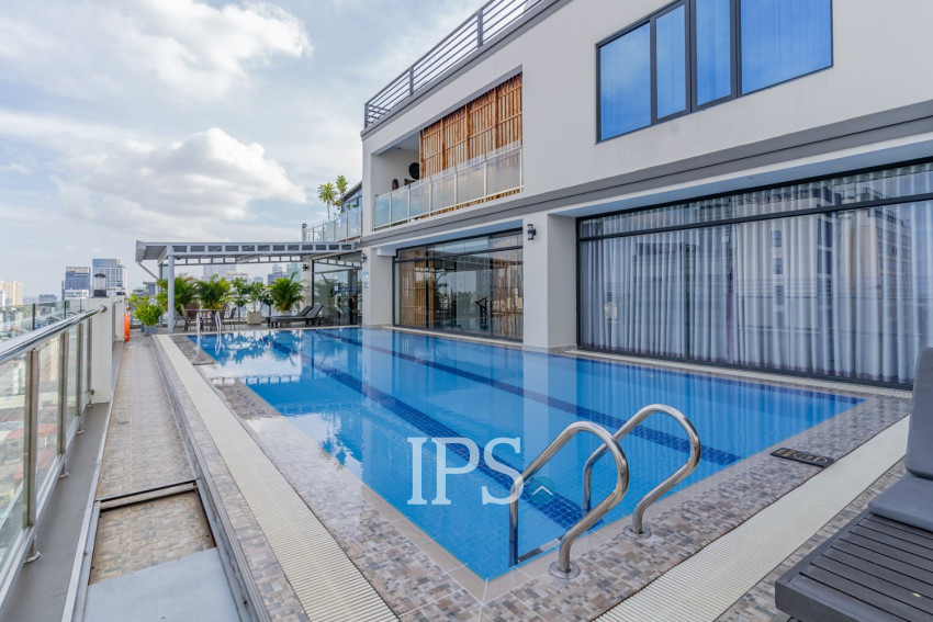 2 Bedroom Serviced Apartment For Rent - Beoung Raing, Phnom Penh