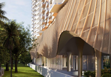 Golden 2 Bedroom Condo For Sale  Ocean Gold- Time Square 10, Otres Beach, Sihanoukville thumbnail