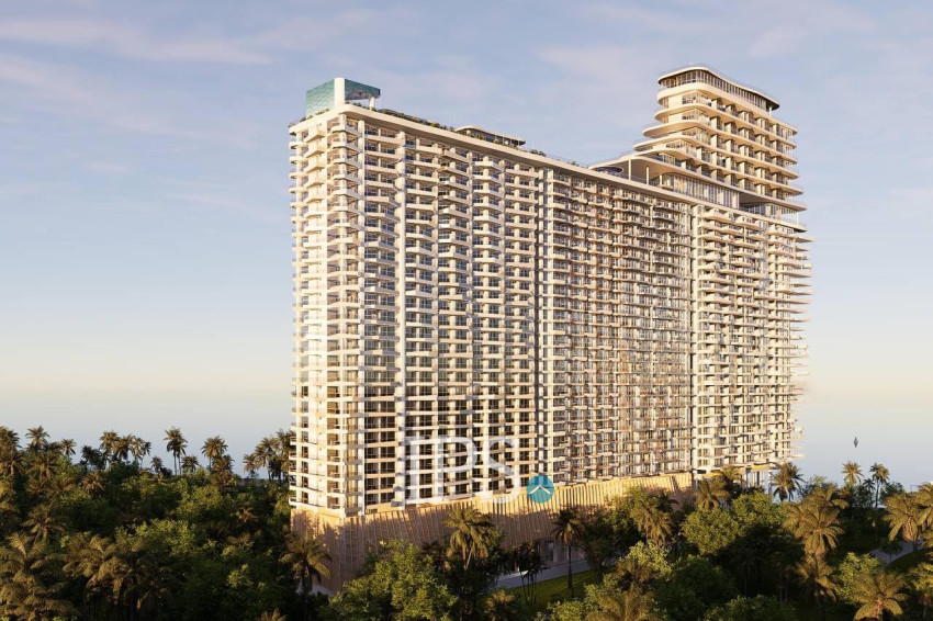 Golden 2 Bedroom Condo For Sale  Ocean Gold- Time Square 10, Otres Beach, Sihanoukville