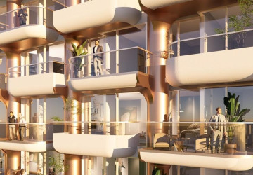 Golden 2 Bedroom Condo For Sale  Ocean Gold- Time Square 10, Otres Beach, Sihanoukville thumbnail