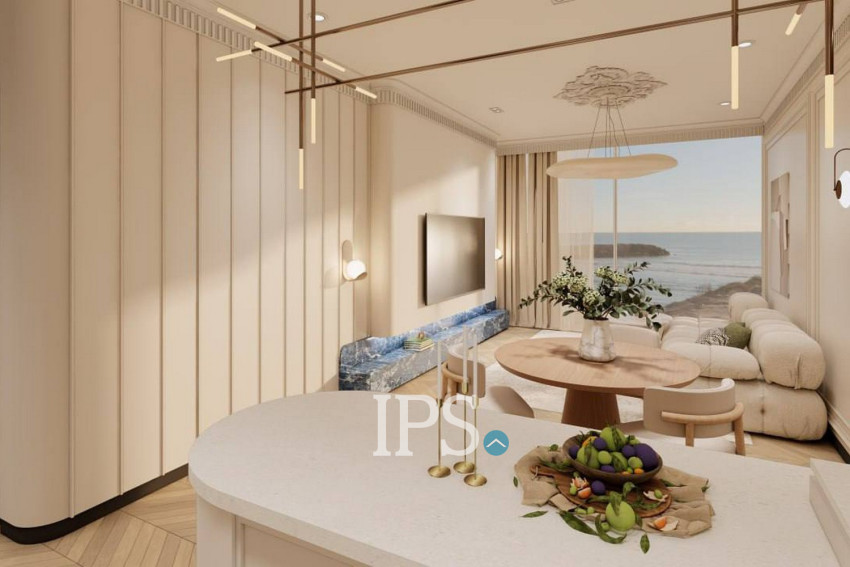 Golden 2 Bedroom Condo For Sale  Ocean Gold- Time Square 10, Otres Beach, Sihanoukville