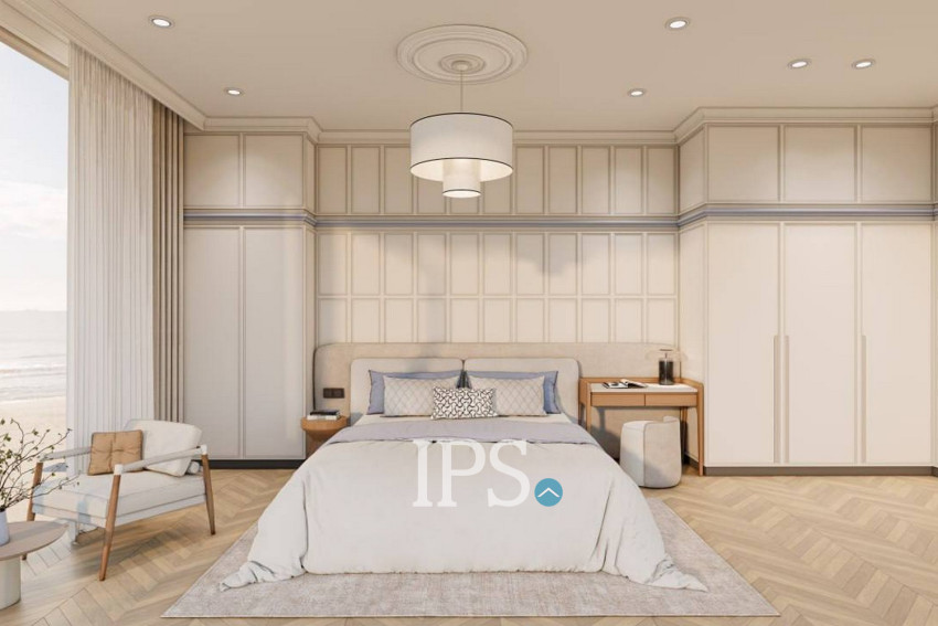 Golden 2 Bedroom Condo For Sale  Ocean Gold- Time Square 10, Otres Beach, Sihanoukville