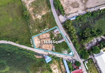 3,696 Sqm Corner Land For Rent - Por Sen Chey , Phnom Penh thumbnail