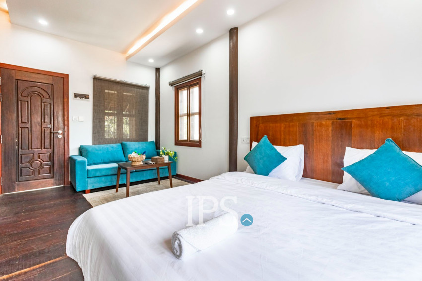 2 Bedroom Wooden House For Rent - Sala Kamreuk, Siem Reap