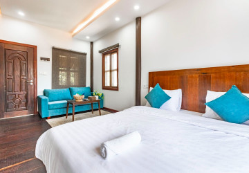 2 Bedroom Wooden House For Rent - Sala Kamreuk, Siem Reap thumbnail