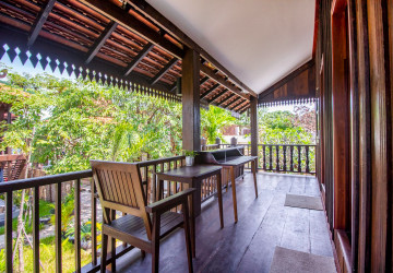2 Bedroom Wooden House For Rent - Sala Kamreuk, Siem Reap thumbnail