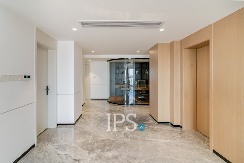 3 Bedroom Penthouse For Rent - Morgan Enmaison, Chroy Changvar, Phnom Penh