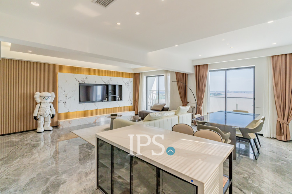 3 Bedroom Penthouse For Rent - Morgan Enmaison, Chroy Changvar, Phnom Penh - Image 4