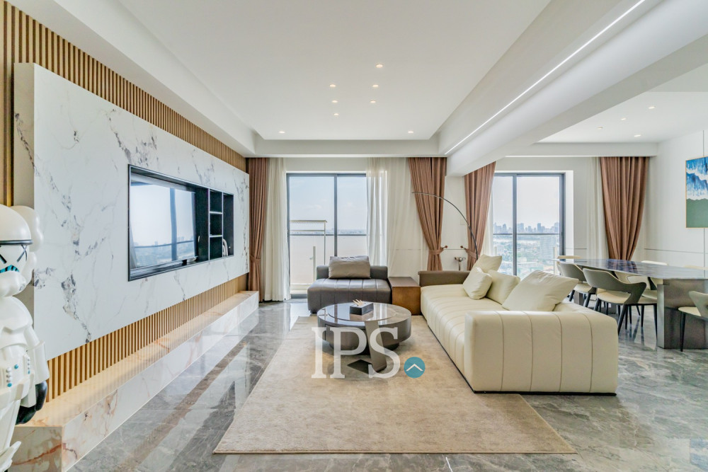 3 Bedroom Penthouse For Rent - Morgan Enmaison, Chroy Changvar, Phnom Penh - Image 6