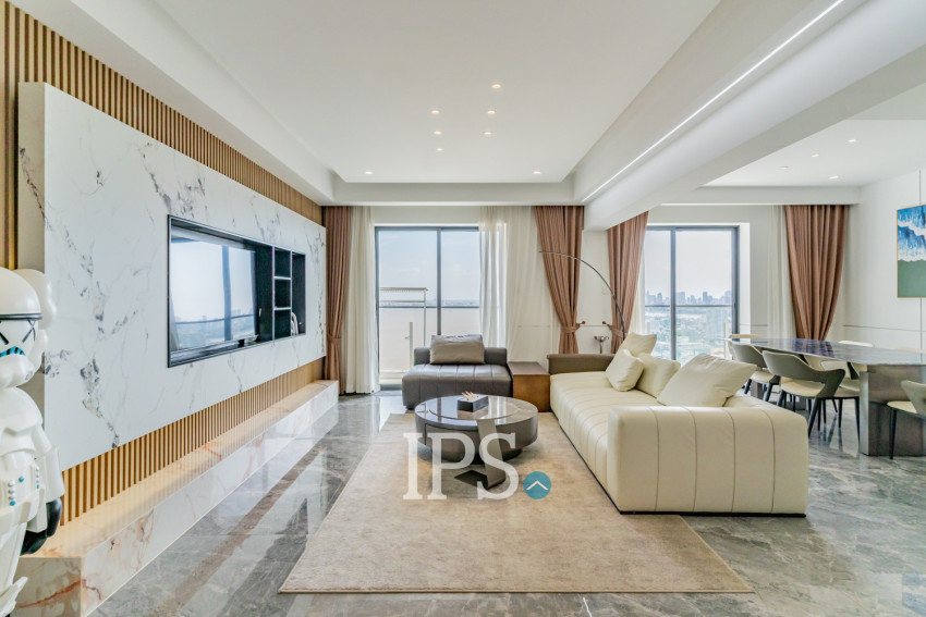3 Bedroom Penthouse For Rent - Morgan Enmaison, Chroy Changvar, Phnom Penh