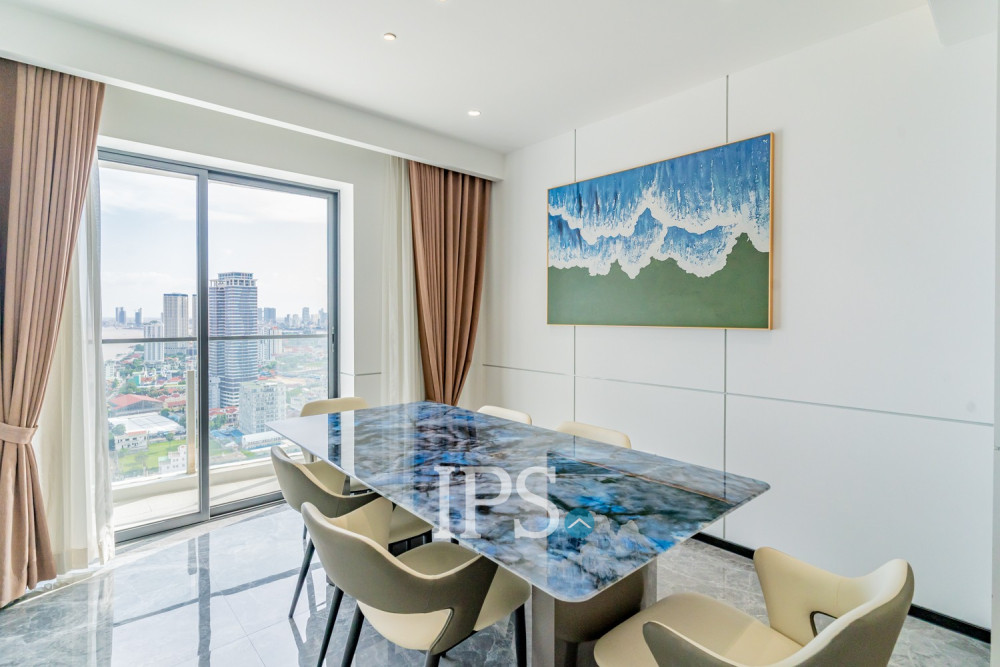 3 Bedroom Penthouse For Rent - Morgan Enmaison, Chroy Changvar, Phnom Penh - Image 12