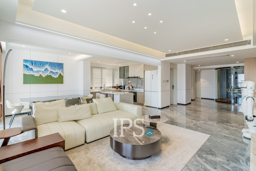 3 Bedroom Penthouse For Rent - Morgan Enmaison, Chroy Changvar, Phnom Penh