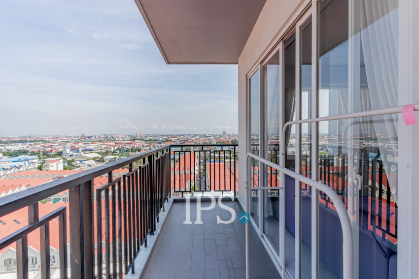 11th Floor 1 Bedroom Condo For Sale - Vista Condominium, Toul Sangke, Phnom Penh