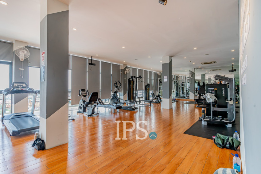 11th Floor 1 Bedroom Condo For Sale - Vista Condominium, Toul Sangke, Phnom Penh