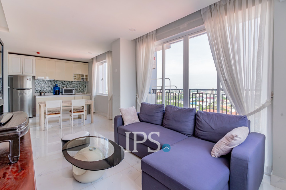 11th Floor 1 Bedroom Condo For Sale - Vista Condominium, Toul Sangke, Phnom Penh