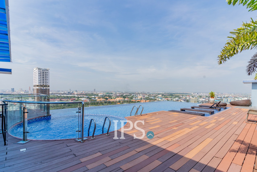 1 Bedroom Condo For Rent - Vista Condominium, Toul Sangke, Phnom Penh