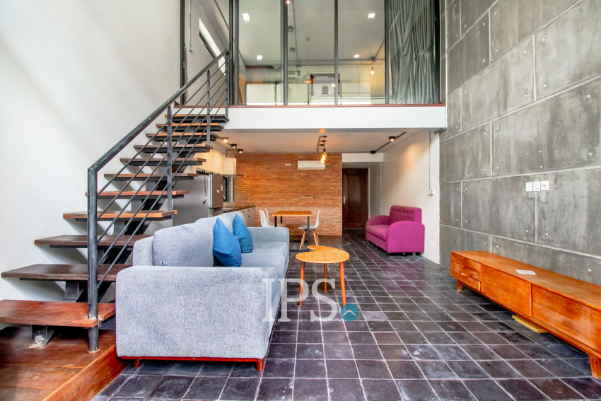 1 Bedroom Loft Apartment For Rent - Svay Dangkum, Siem Reap