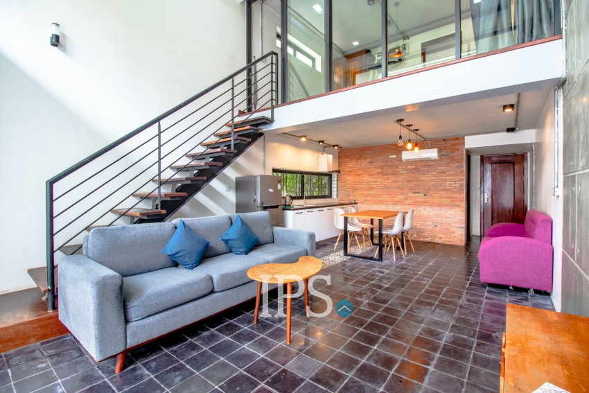 1 Bedroom Loft Apartment For Rent - Svay Dangkum, Siem Reap