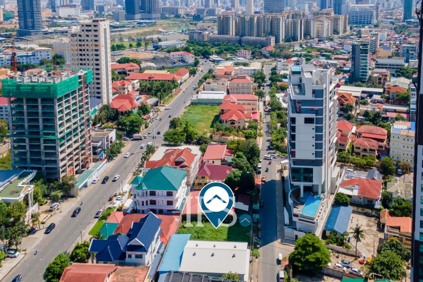 600 Sqm Commercial Land For Rent - Boeung Kak 1, Phnom Penh