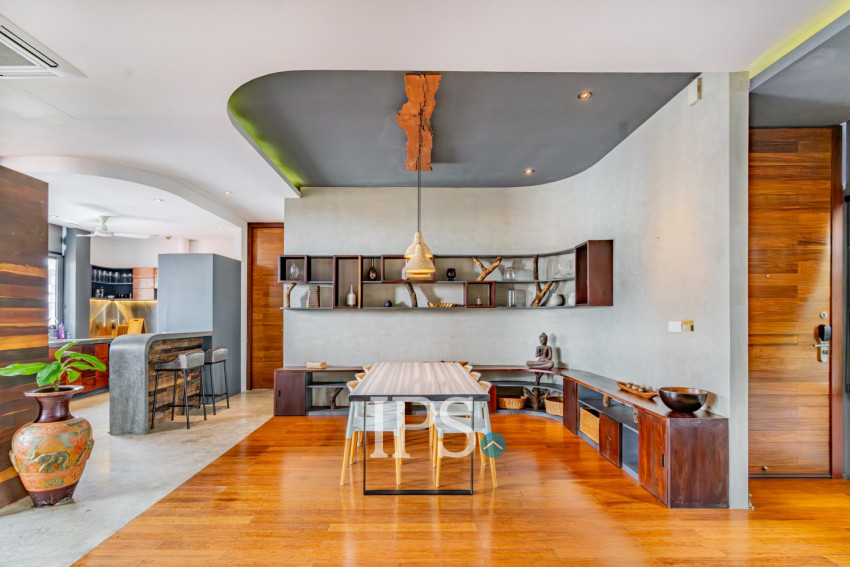 3 Bedroom Serviced Apartment For Rent - Tonle Bassac, Phnom Penh