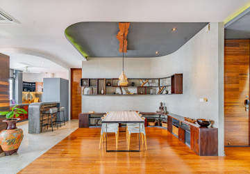 3 Bedroom Serviced Apartment For Rent - Tonle Bassac, Phnom Penh thumbnail