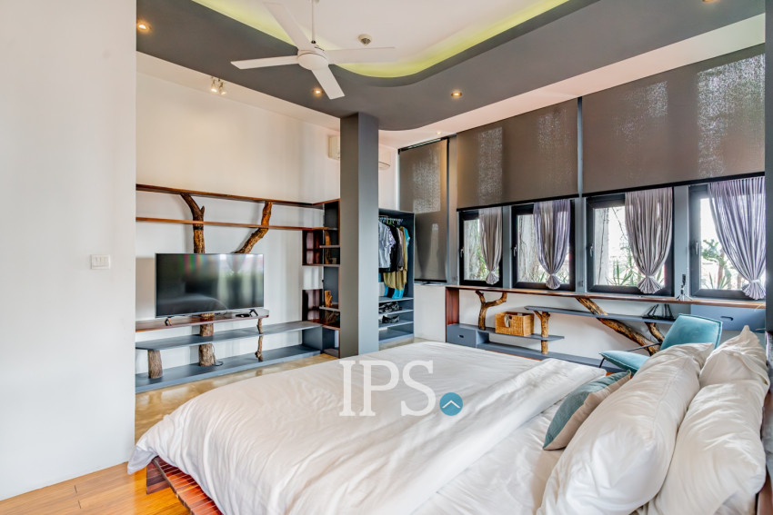 3 Bedroom Serviced Apartment For Rent - Tonle Bassac, Phnom Penh