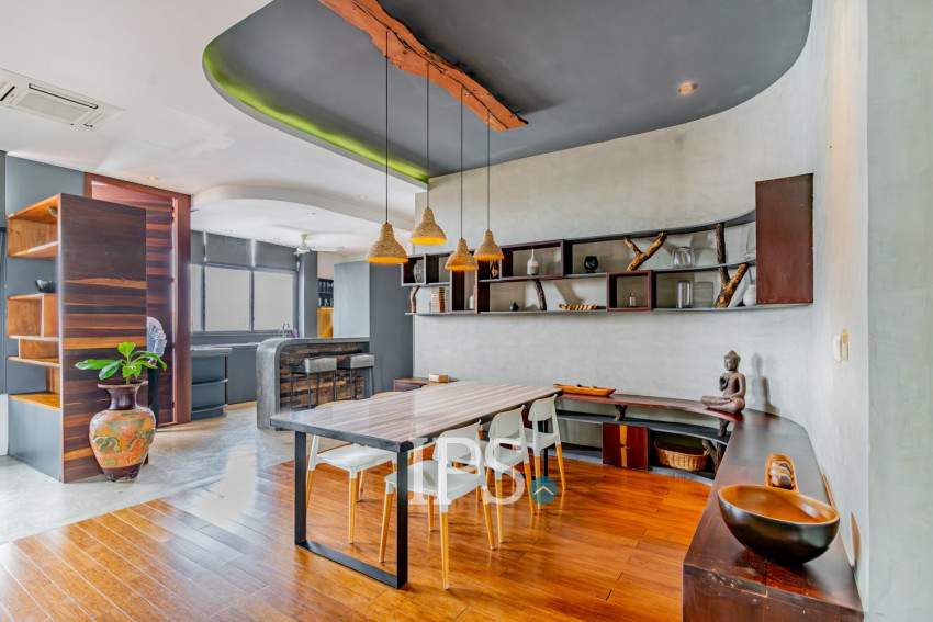 3 Bedroom Serviced Apartment For Rent - Tonle Bassac, Phnom Penh