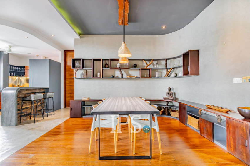 3 Bedroom Serviced Apartment For Rent - Tonle Bassac, Phnom Penh