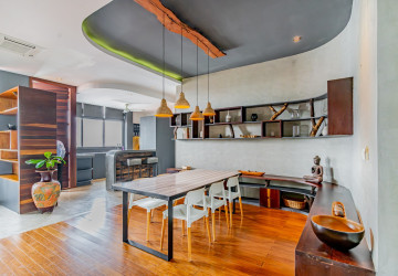 3 Bedroom Serviced Apartment For Rent - Tonle Bassac, Phnom Penh thumbnail