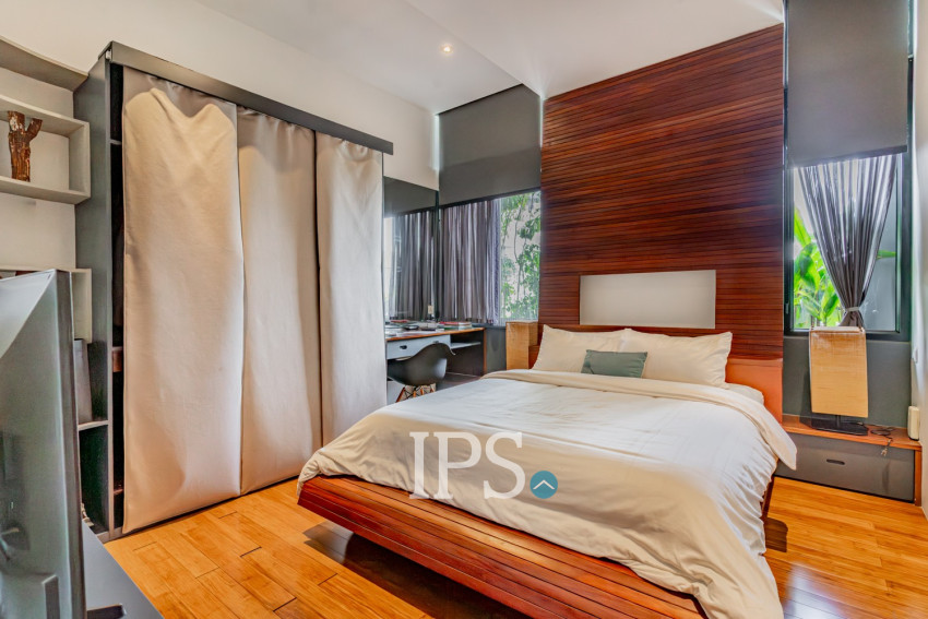 3 Bedroom Serviced Apartment For Rent - Tonle Bassac, Phnom Penh